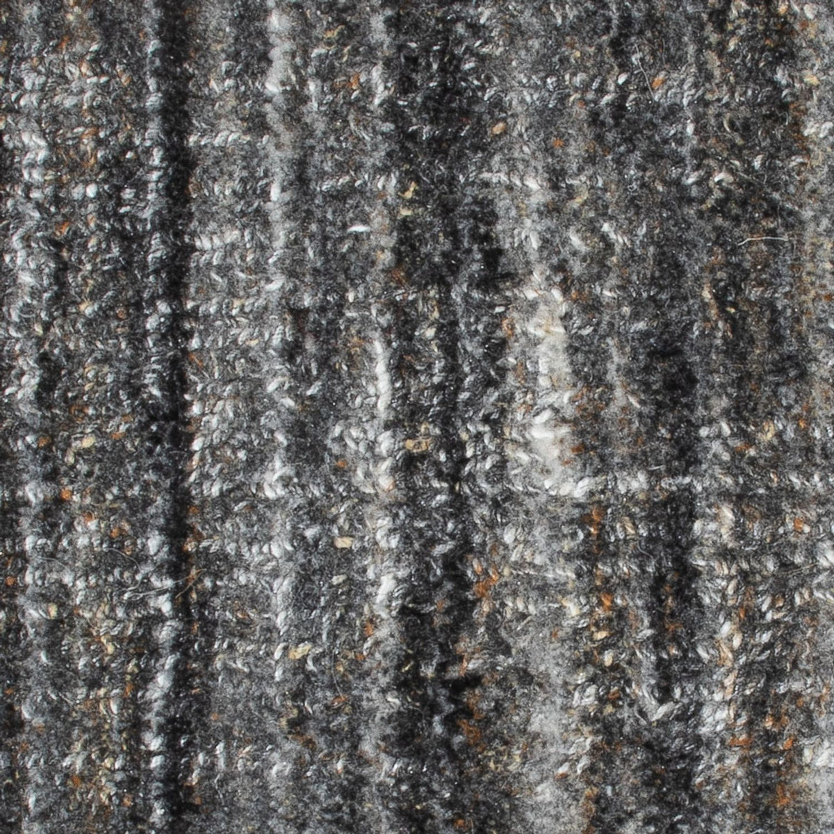 Tappeto di lana quadrato  - 35 x 30 cm - grigio scuro