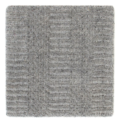 Tappeto di lana quadrato  - 32 x 32 cm - grigio scuro