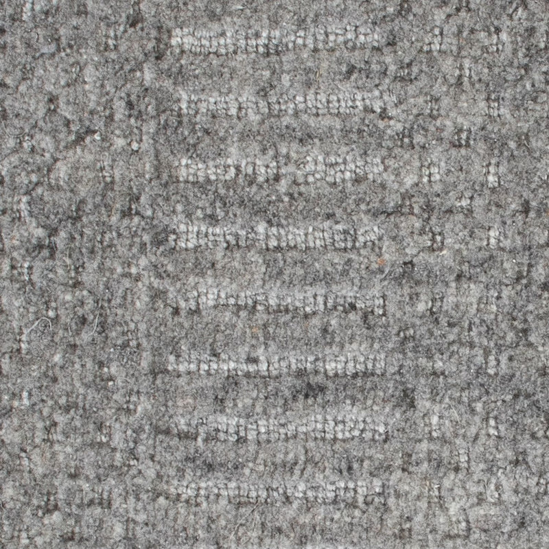 Tappeto di lana quadrato  - 32 x 32 cm - grigio scuro