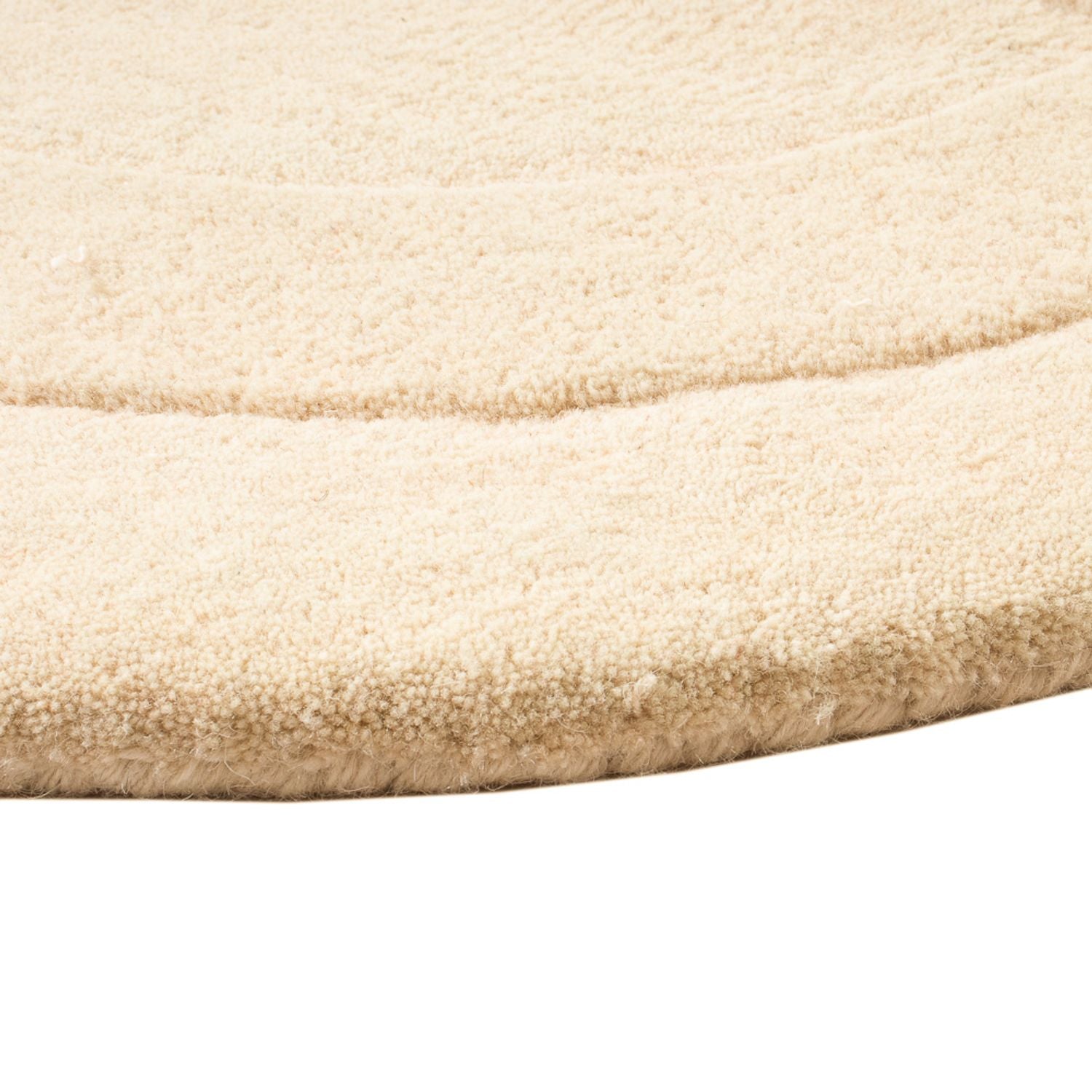 Tappeto di lana - 92 x 60 cm - beige