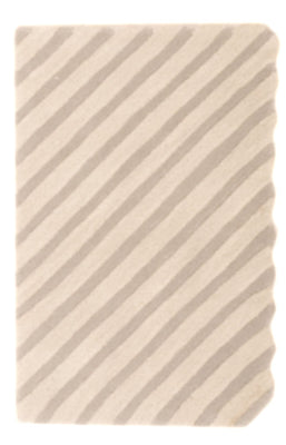 Tappeto di lana - 91 x 61 cm - beige