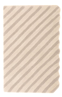 Tappeto di lana - 91 x 61 cm - beige