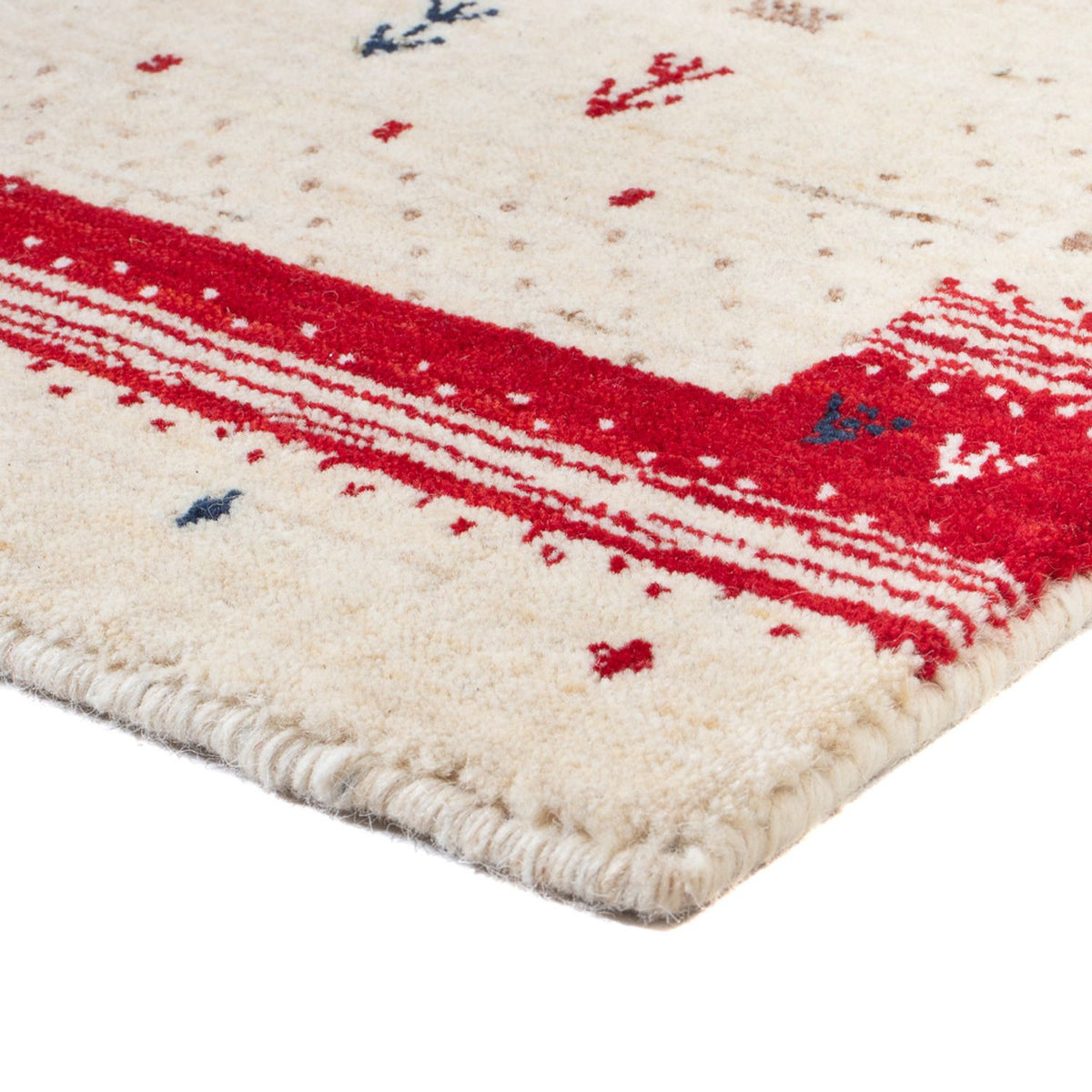 Tappeto Gabbeh - Loribaft Indus - 90 x 60 cm - multicolore