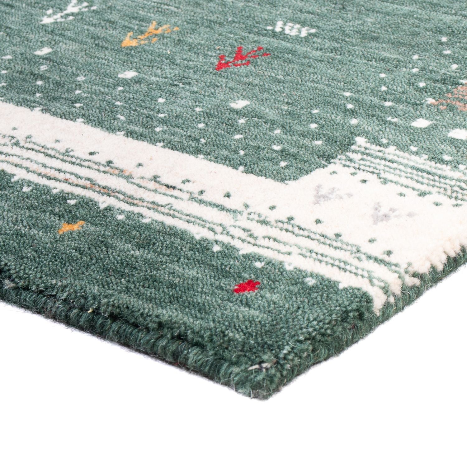 Tappeto Gabbeh - Loribaft Indus - 90 x 60 cm - multicolore