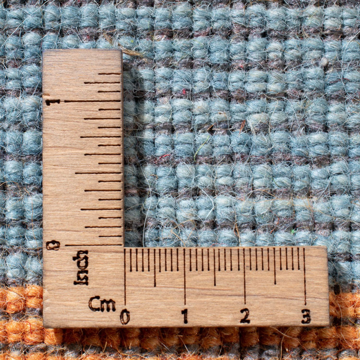 Tappeto Gabbeh - Indus - 140 x 70 cm - blu chiaro