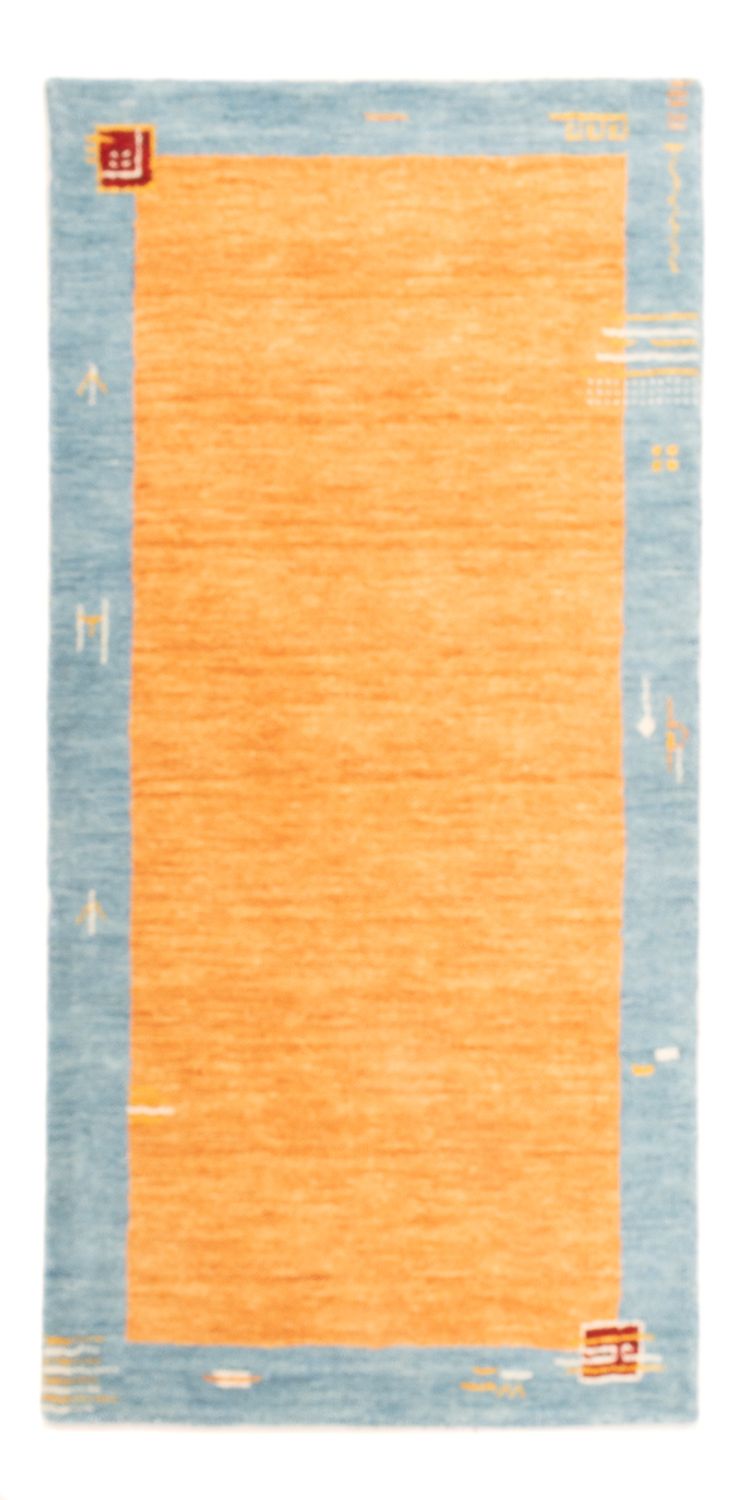 Tappeto Gabbeh - Indus - 140 x 70 cm - arancione
