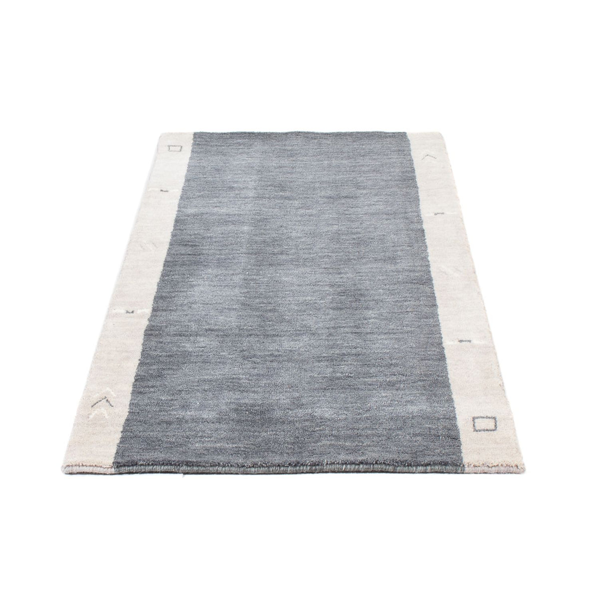 Tappeto Gabbeh - Indus - 140 x 70 cm - grigio