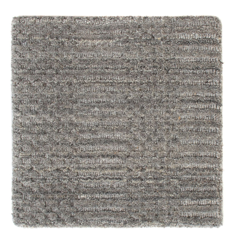 Tappeto di lana quadrato  - 30 x 30 cm - grigio