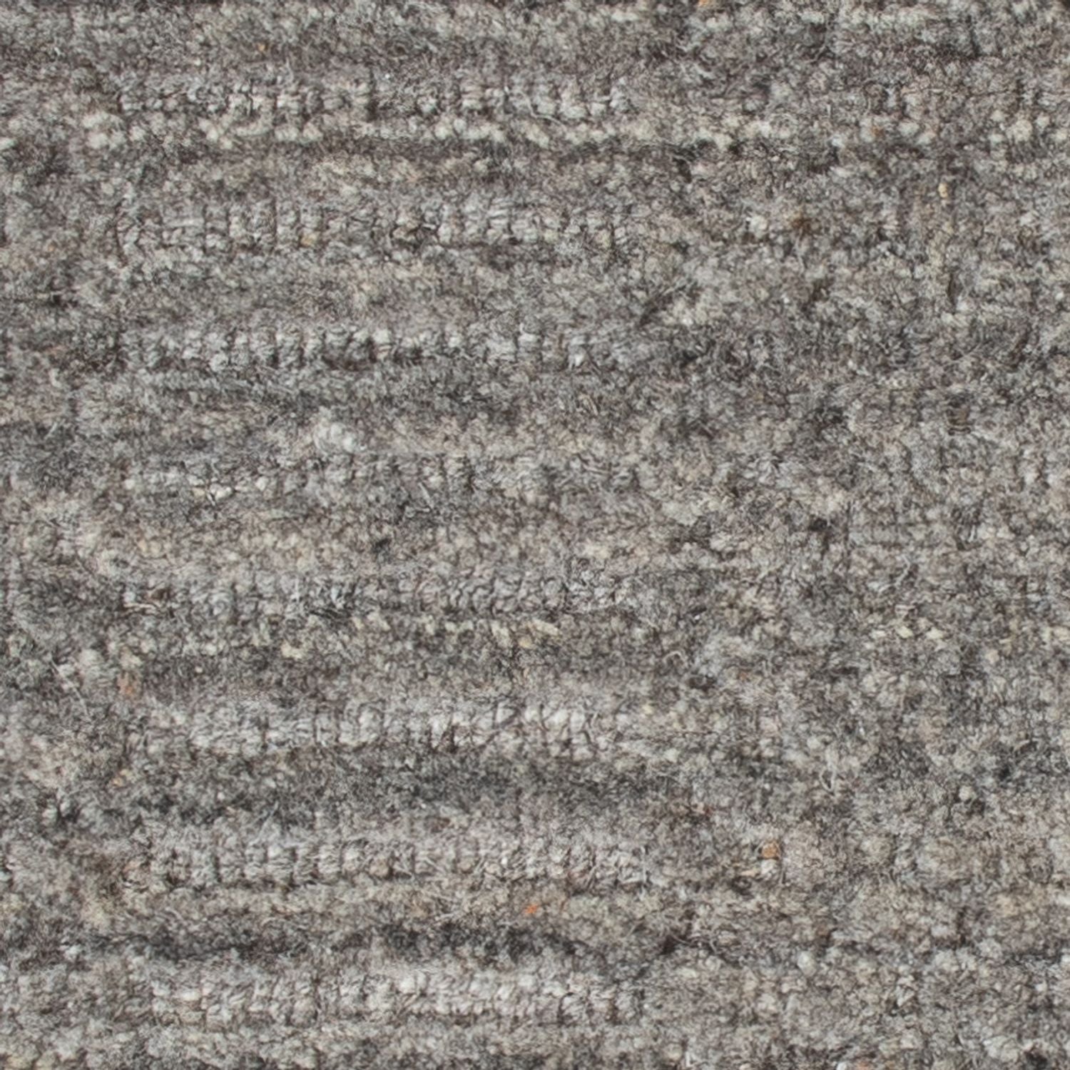 Tappeto di lana quadrato  - 30 x 30 cm - grigio