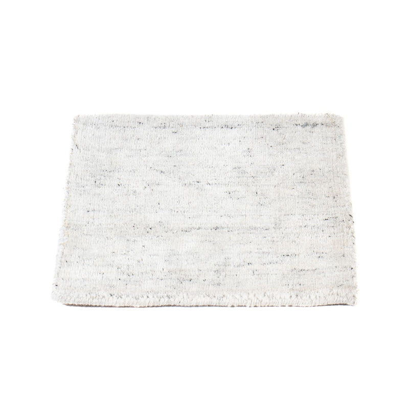 Tappeto di lana quadrato  - 30 x 30 cm - grigio chiaro