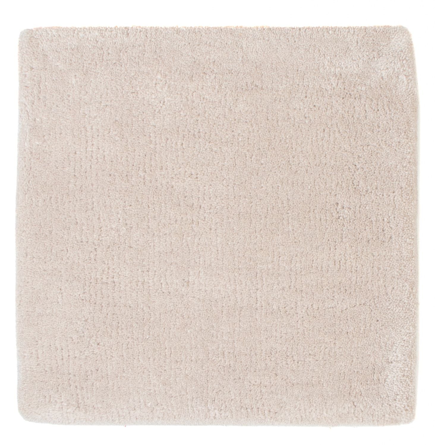 Tappeto di lana quadrato  - 30 x 30 cm - grigio chiaro