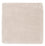 Tappeto di lana quadrato  - 30 x 30 cm - grigio chiaro