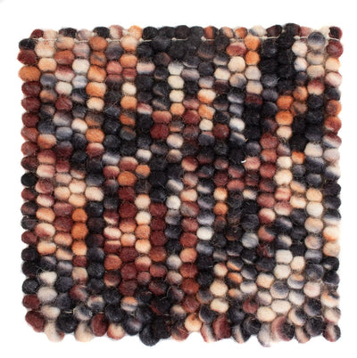 Tappeto di lana 32x32cm - Tappeto di lana