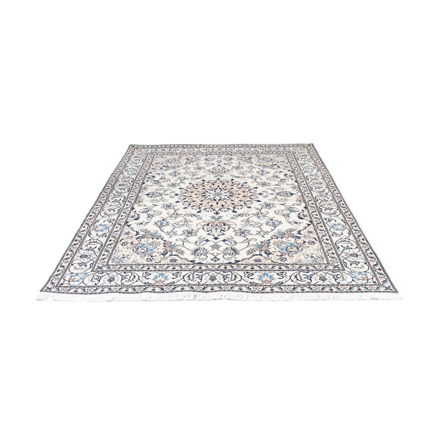 Tappeto orientale - Nain - Indus - 232 x 157 cm - crema