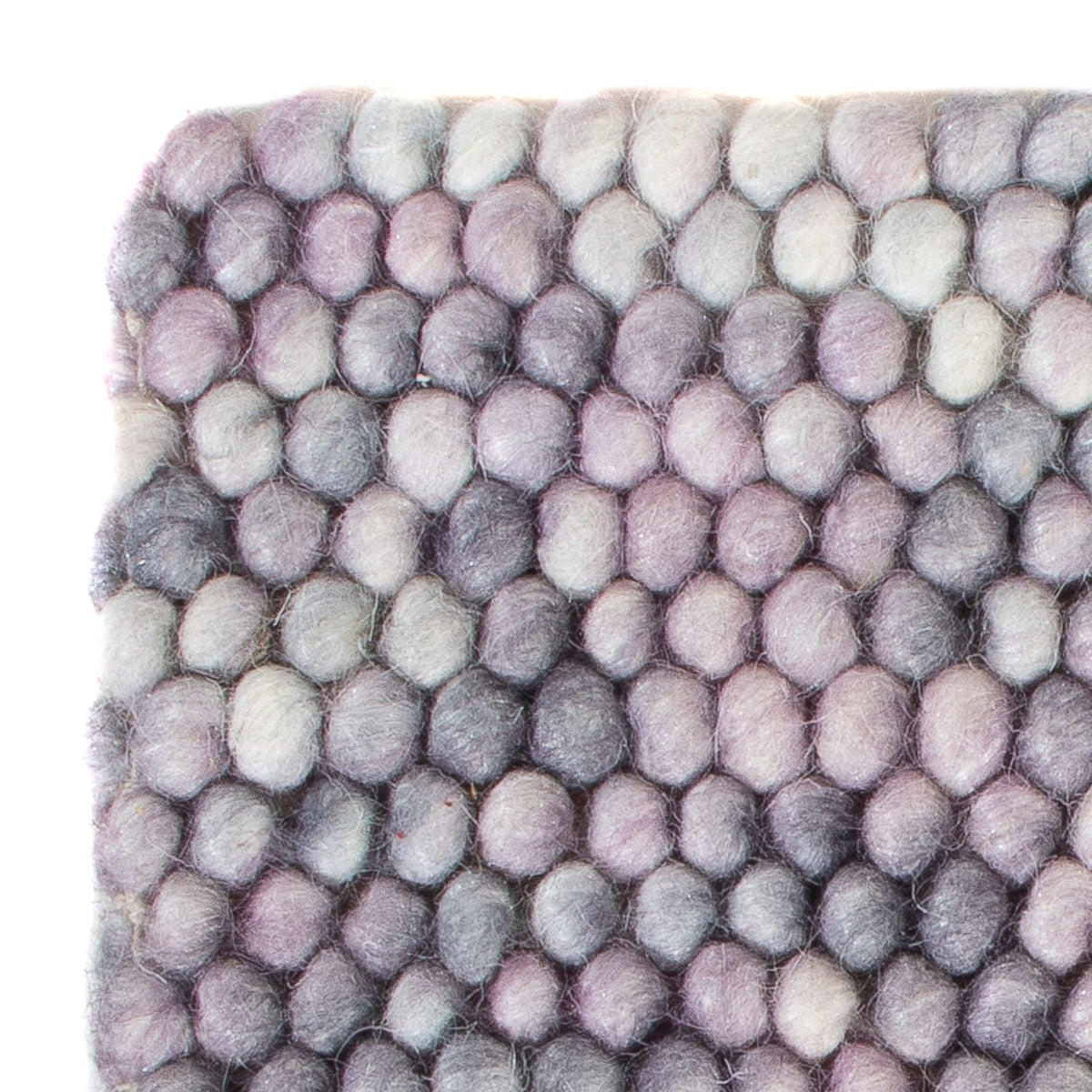 Tappeto di lana quadrato  - 32 x 32 cm - multicolore