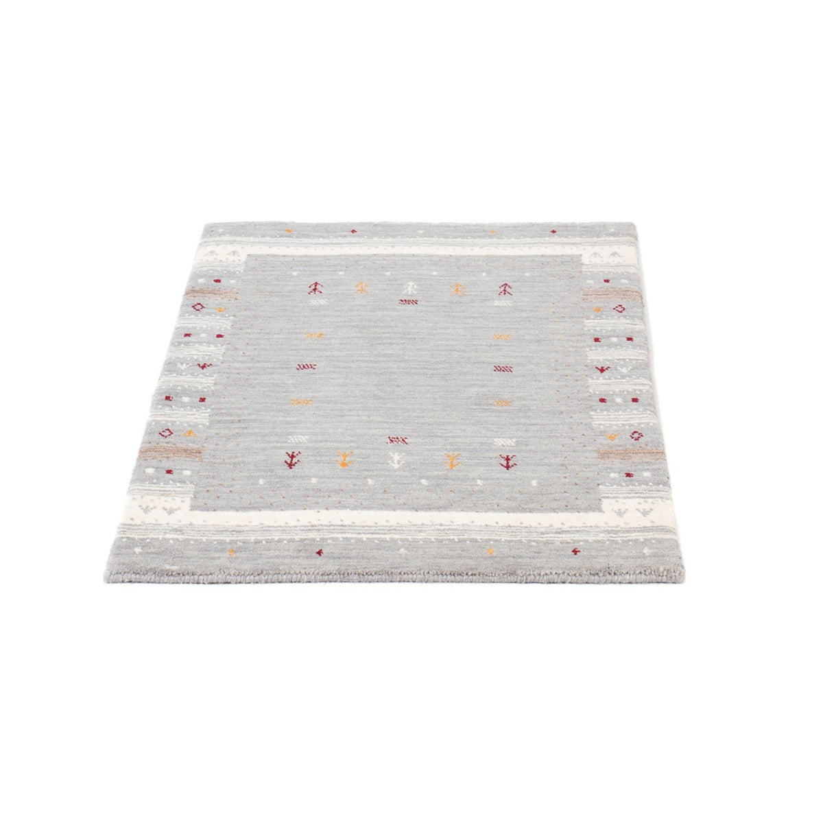 Tappeto Gabbeh - Loribaft Softy - 90 x 60 cm - beige scuro