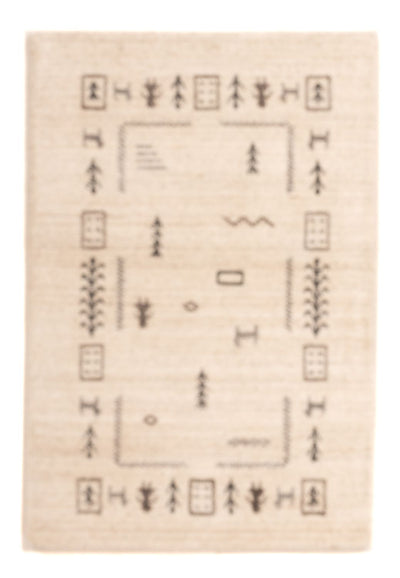 Gabbeh Indo Tappeto 60x90cm - Tappeto di lana