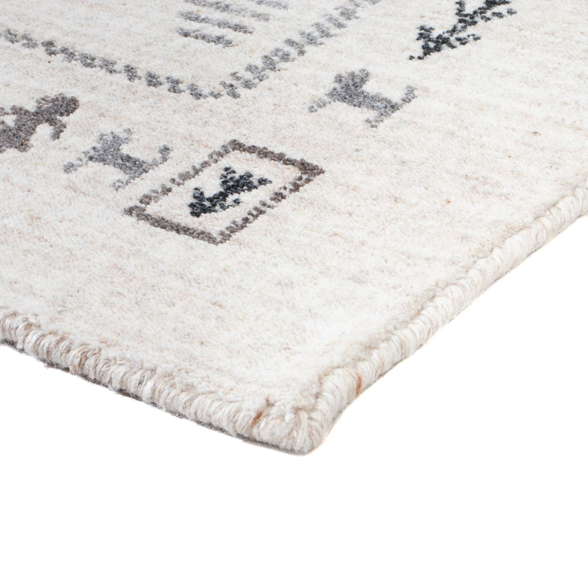 Tappeto Gabbeh - Indus - 90 x 60 cm - beige