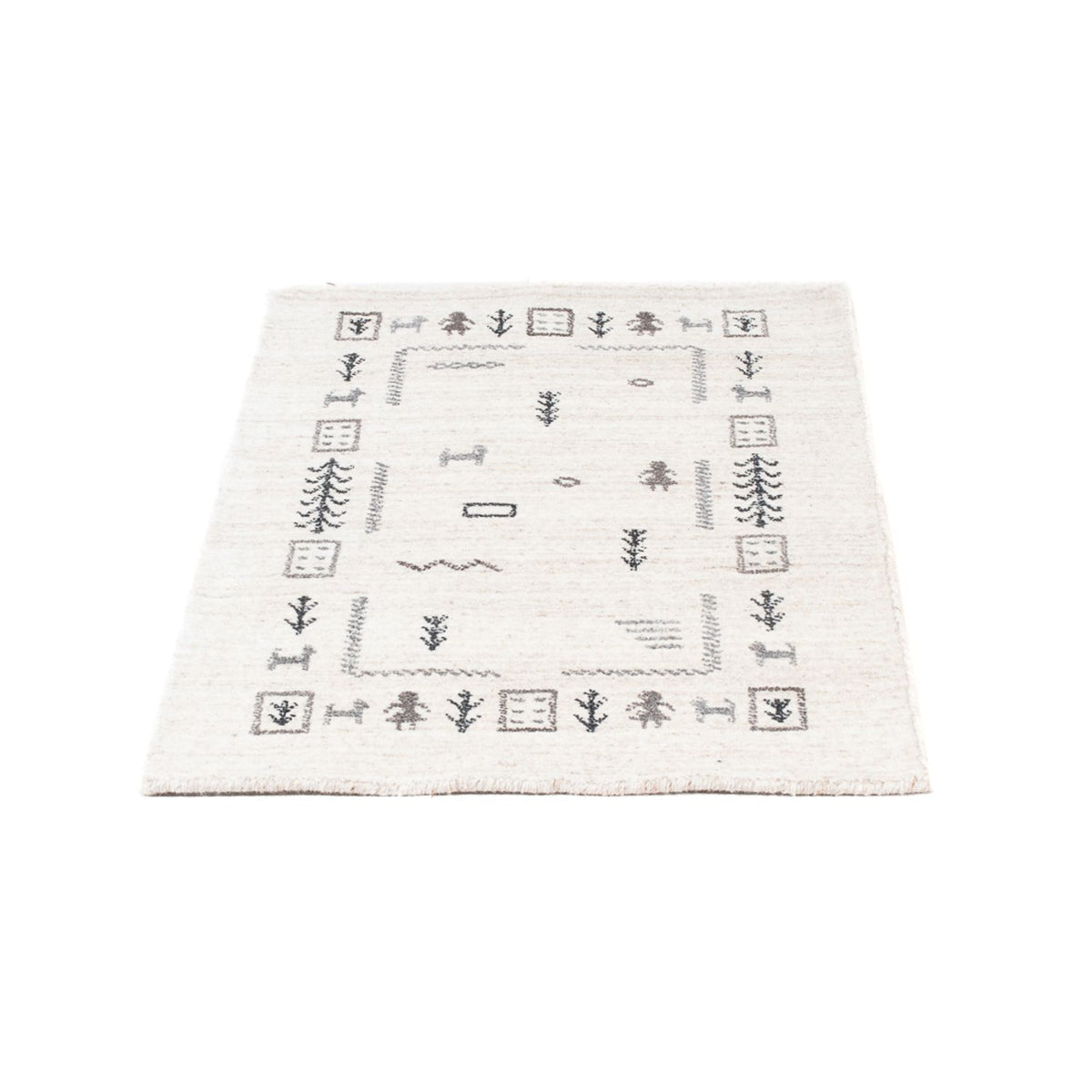 Tappeto Gabbeh - Indus - 90 x 60 cm - beige