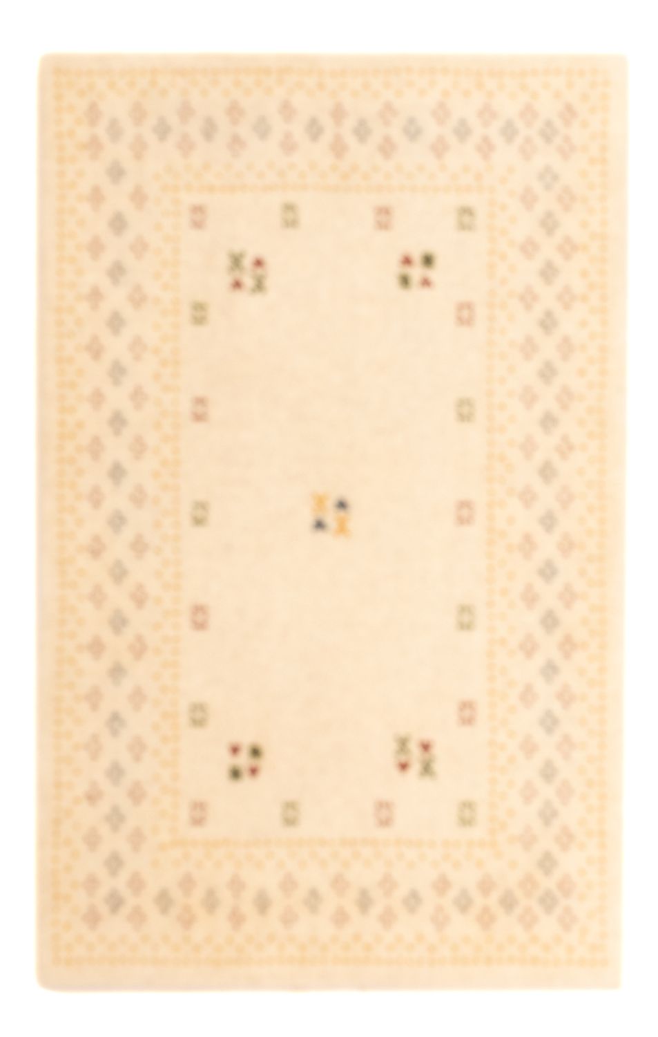 Tappeto Gabbeh - Loribaft Softy - 90 x 60 cm - beige