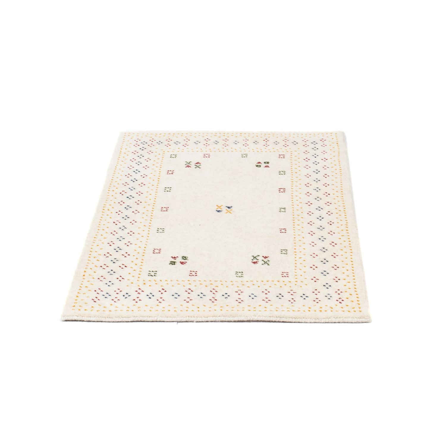 Tappeto Gabbeh - Loribaft Softy - 90 x 60 cm - beige