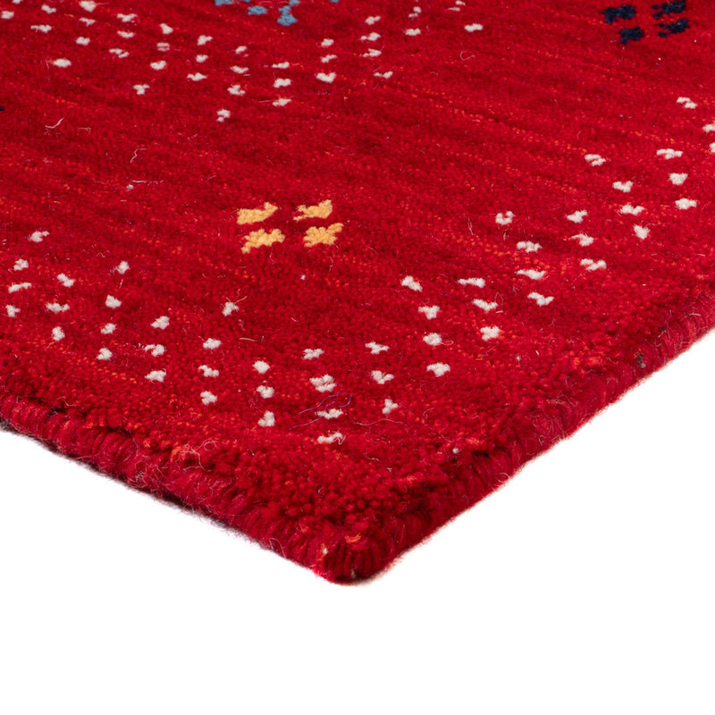 Tappeto Gabbeh - Loribaft Softy - 90 x 60 cm - rosso
