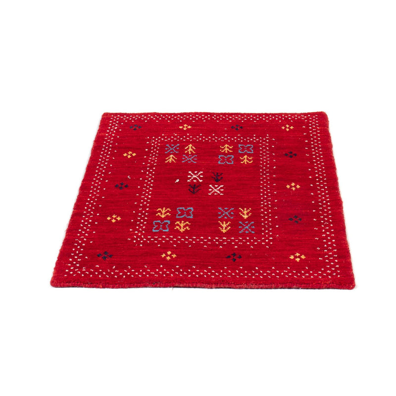 Tappeto Gabbeh - Loribaft Softy - 90 x 60 cm - rosso