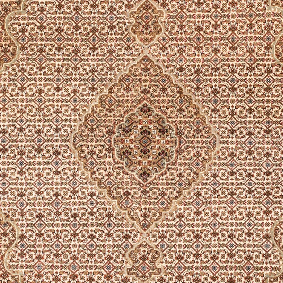 Tappeto orientale - Tabriz - 200 x 150 cm - beige scuro