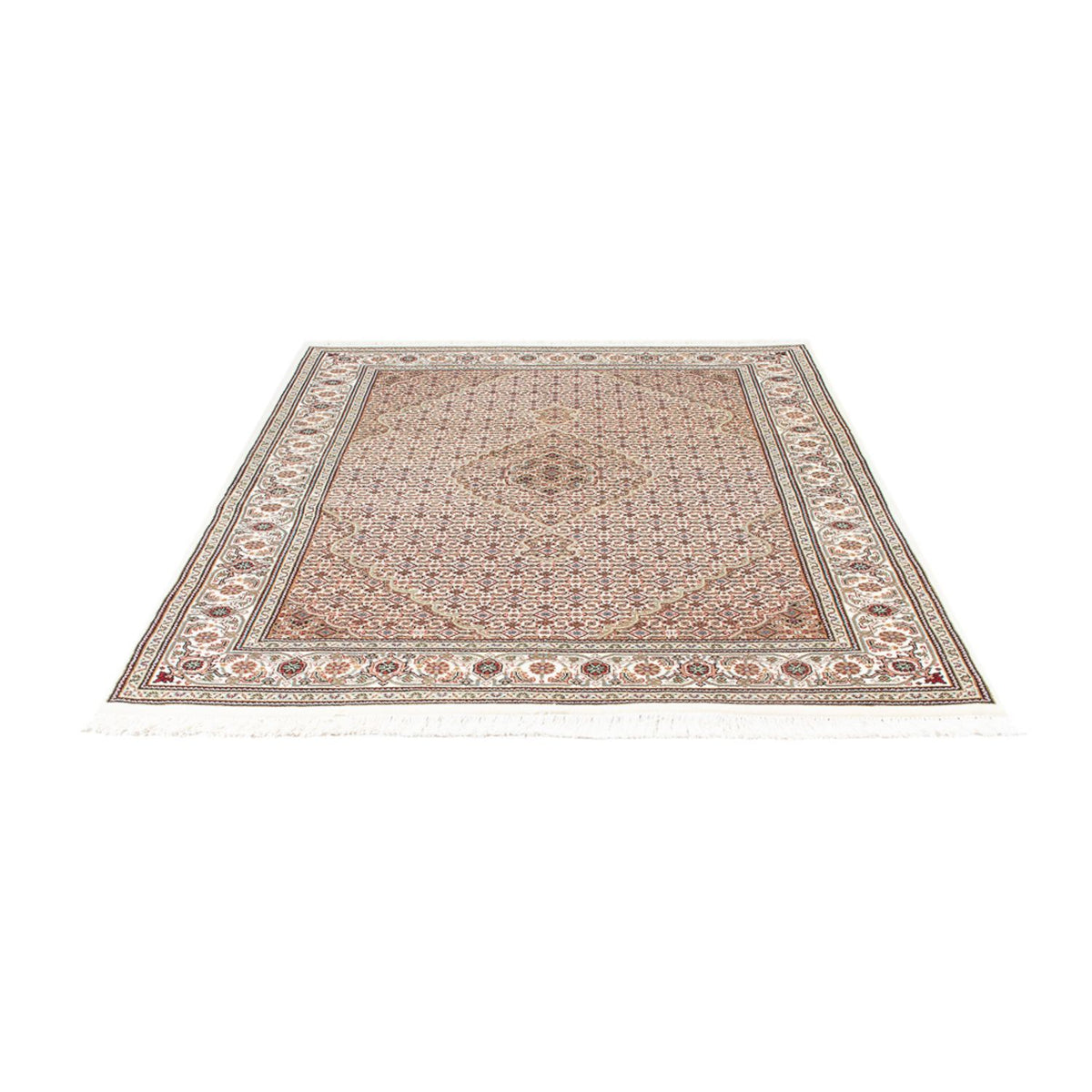 Tappeto orientale - Tabriz - 200 x 150 cm - beige scuro