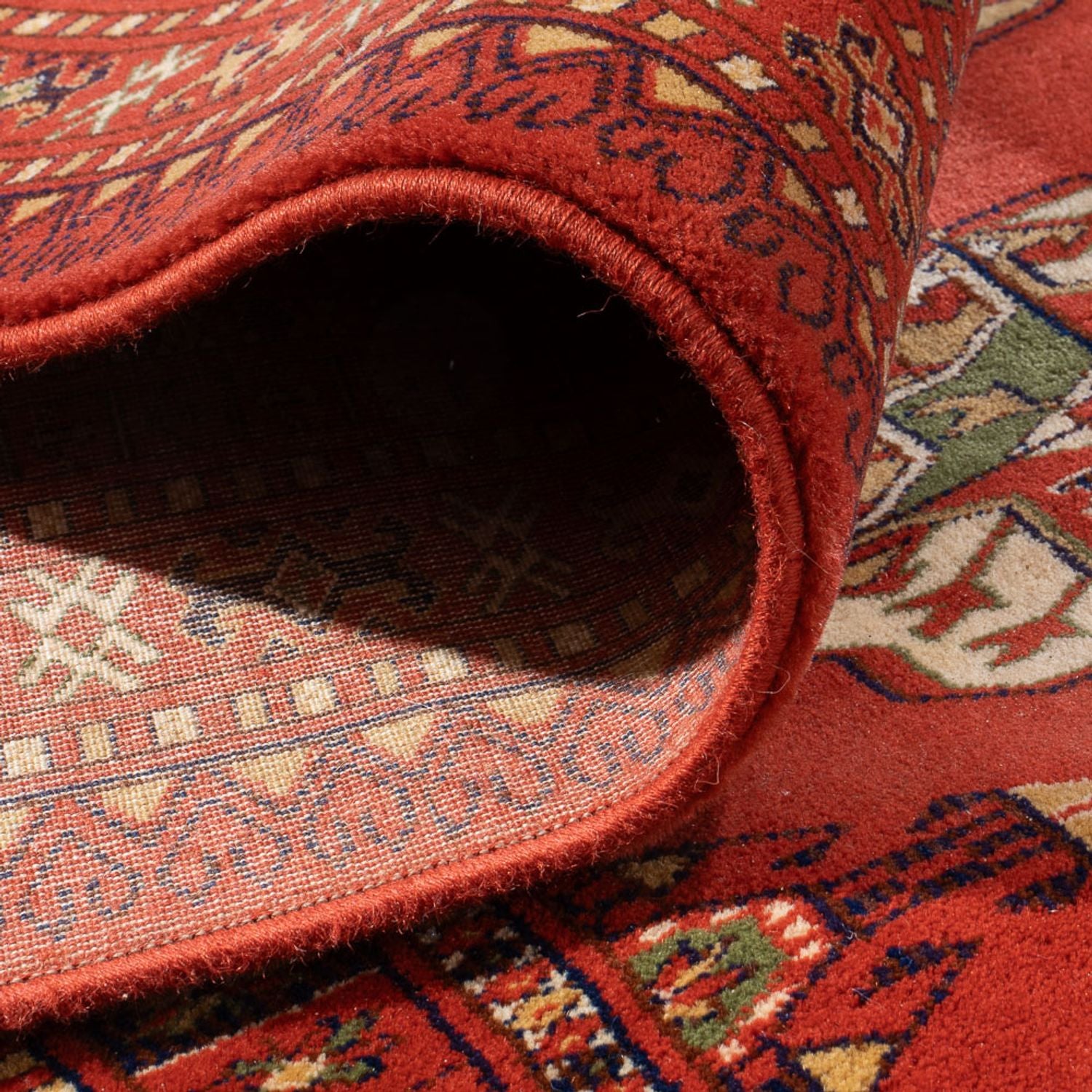 Tappeto afgano - Bukhara - 410 x 300 cm - rosso chiaro