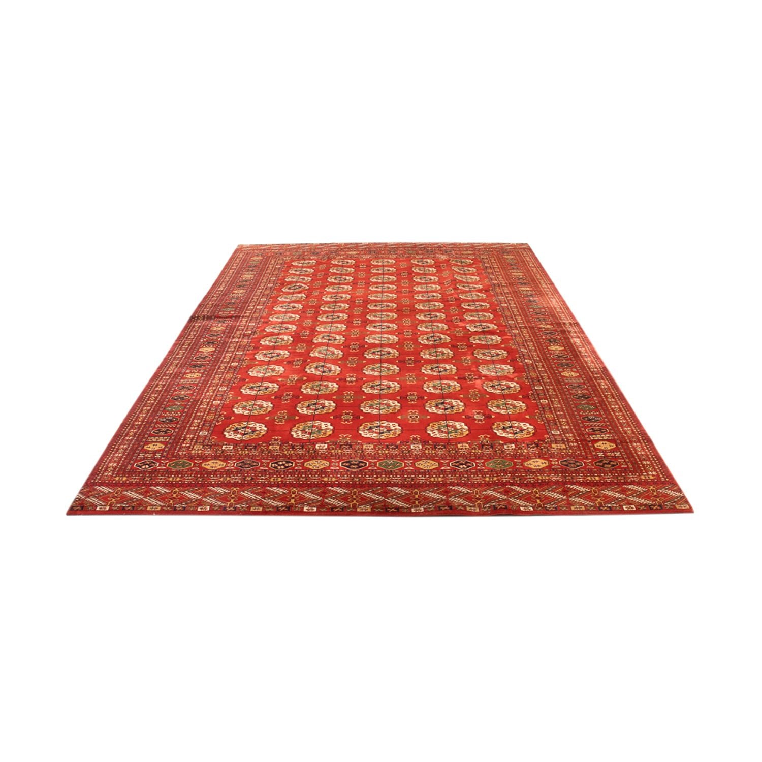 Tappeto afgano - Bukhara - 410 x 300 cm - rosso chiaro