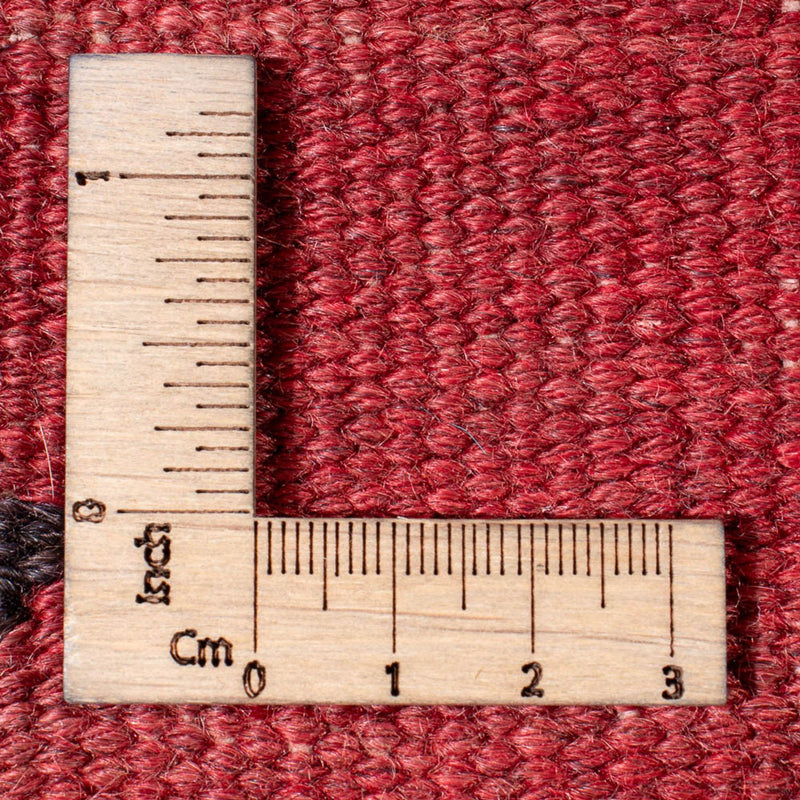 Tappeto corsia Tappeto Kelim - Vecchio - 423 x 140 cm - rosso scuro