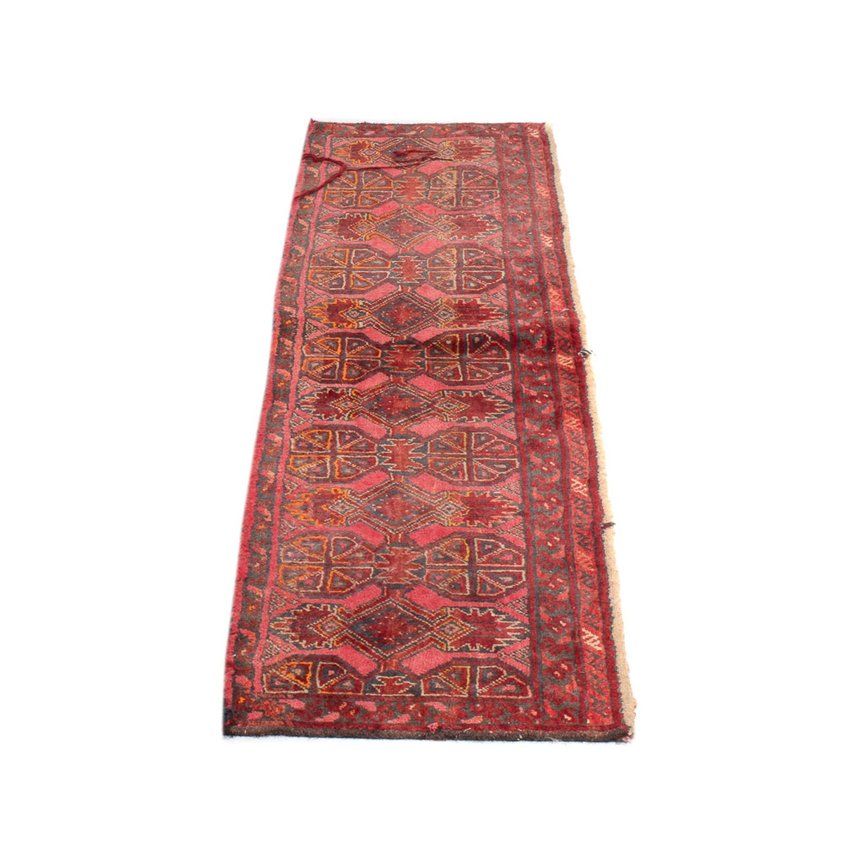Tappeto corsia Tappeto orientale - 160 x 40 cm - rosso scuro