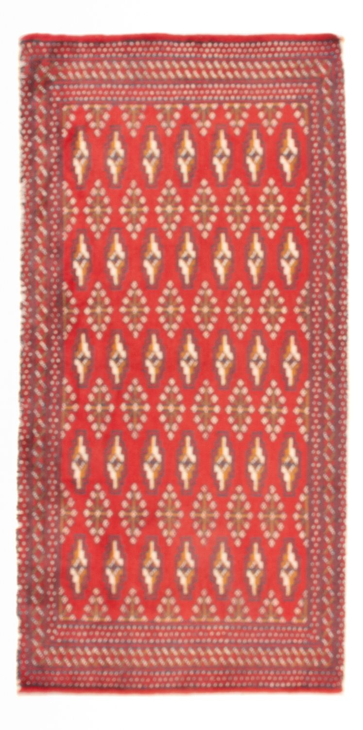 Tappeto Turkaman - 130 x 62 cm - rosso
