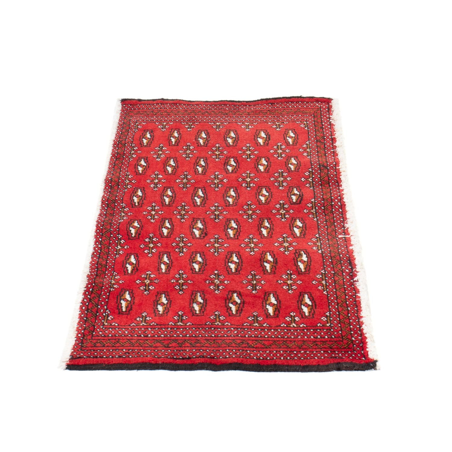 Tappeto corsia Tappeto Turkaman - 100 x 50 cm - rosso