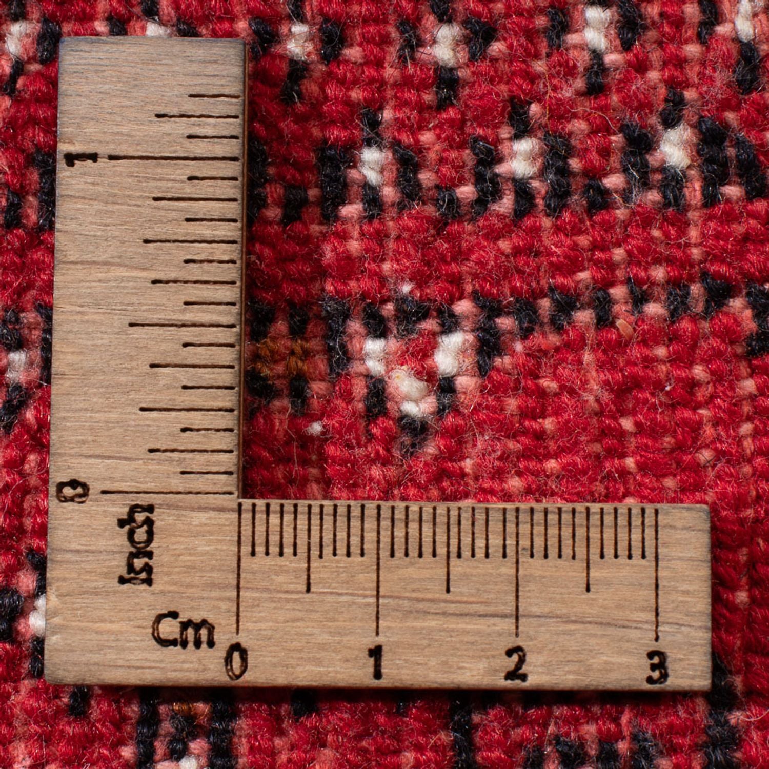 Tappeto corsia Tappeto Turkaman - 100 x 50 cm - rosso