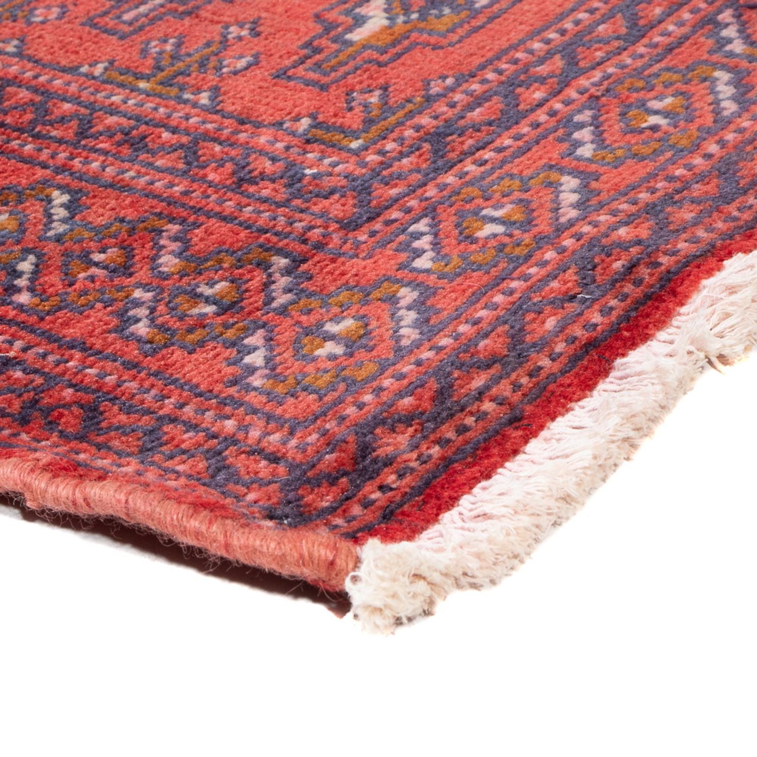 Tappeto Turkaman - 130 x 60 cm - rosso chiaro