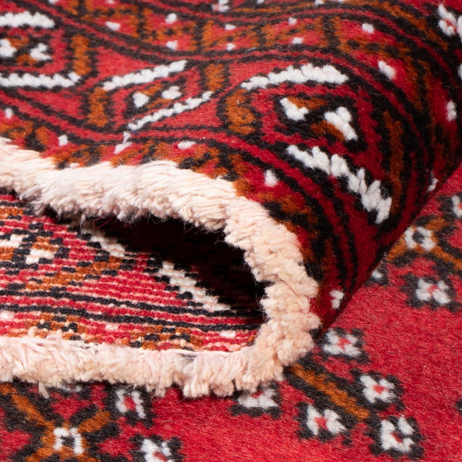 Tappeto Turkaman - 130 x 60 cm - rosso