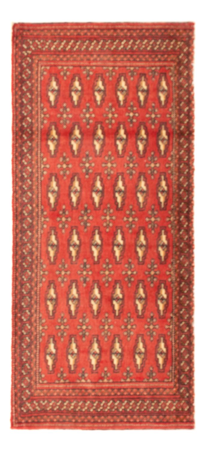 Tappeto Turkaman - 100 x 50 cm - rosso chiaro