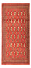 Tappeto Turkaman - 100 x 50 cm - rosso chiaro