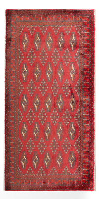 Tappeto corsia Tappeto Turkaman - 130 x 60 cm - rosso