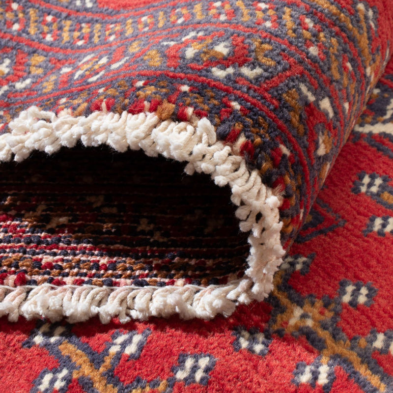 Tappeto Turkaman - 130 x 60 cm - rosso chiaro