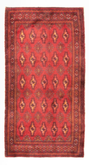 Tappeto Turkaman - 130 x 60 cm - rosso