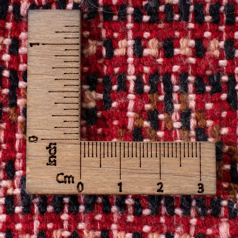 Tappeto Turkaman - 100 x 50 cm - rosso scuro