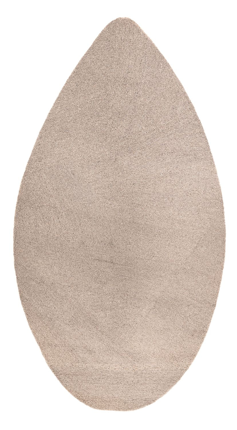Tappeto corsia Tappeto di lana - 290 x 155 cm - grigio chiaro