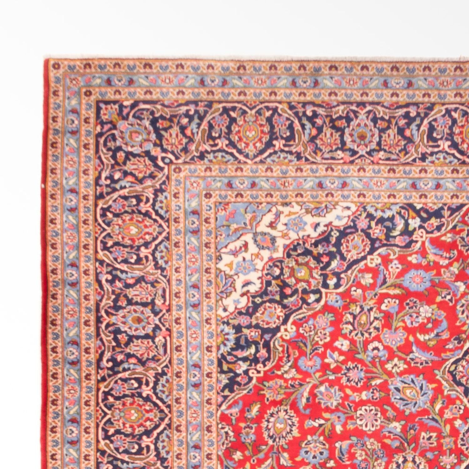 Tappeto Persero - Keshan - 355 x 265 cm - rosso