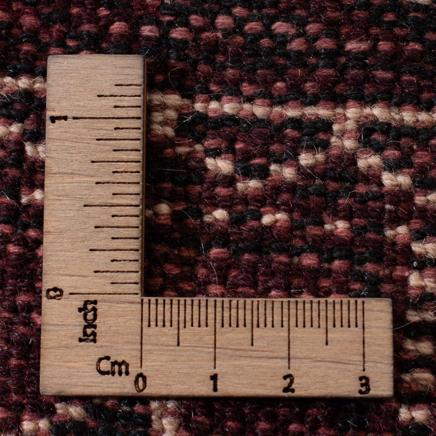 Tappeto Turkaman - 380 x 260 cm - rosso scuro