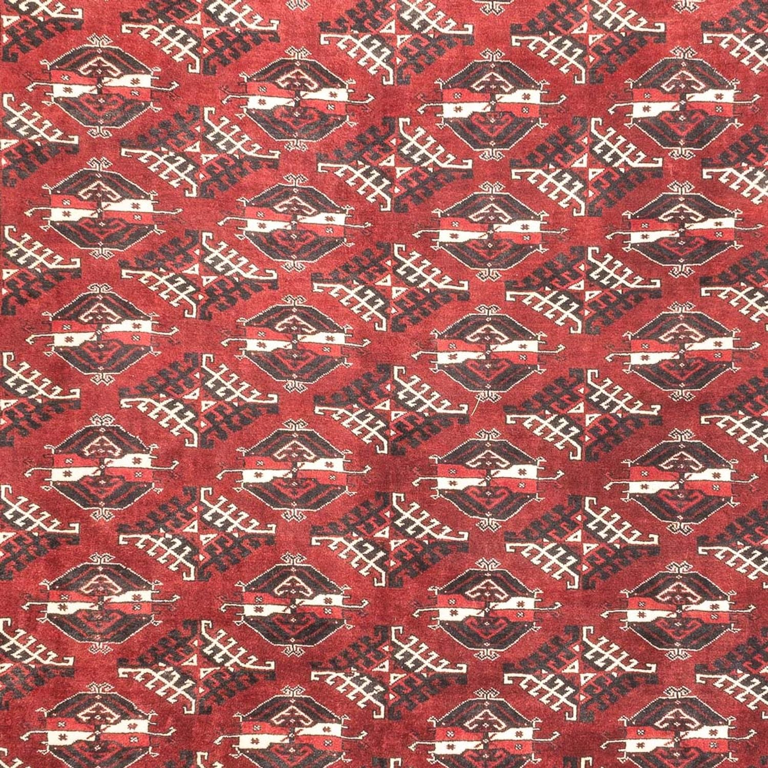 Tappeto Turkaman - 390 x 280 cm - rosso