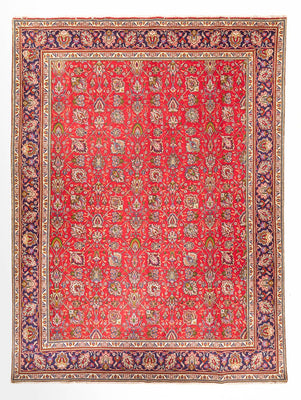 Tappeto Persero - Tabriz - 390 x 295 cm - rosso