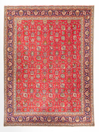 Tappeto Persero - Tabriz - 390 x 295 cm - rosso
